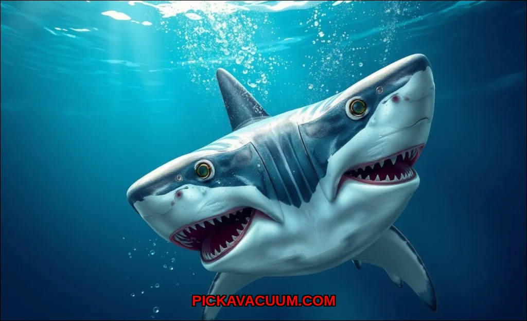 Clean vector illustration of clean belt on shark r