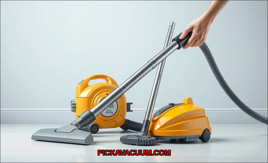 Shark brand vacuum cleaner - remove vacuum attachm