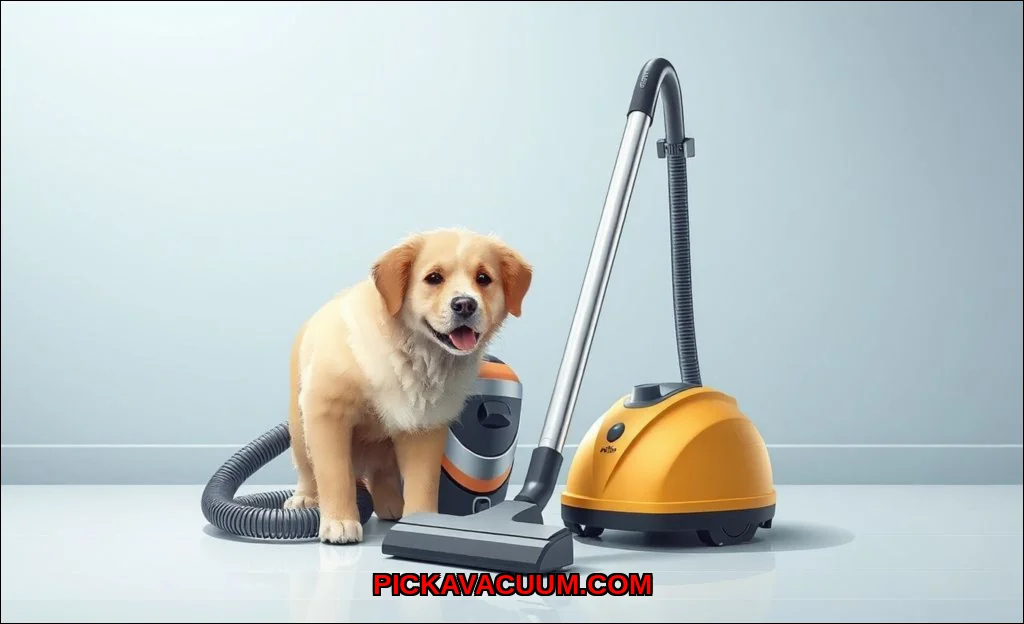 Clean vector illustration of use shark pet tool