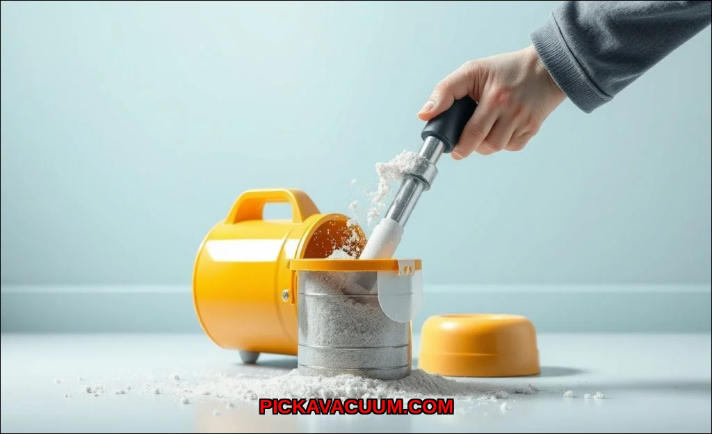 Shark brand vacuum cleaner - remove vacuum dust cu