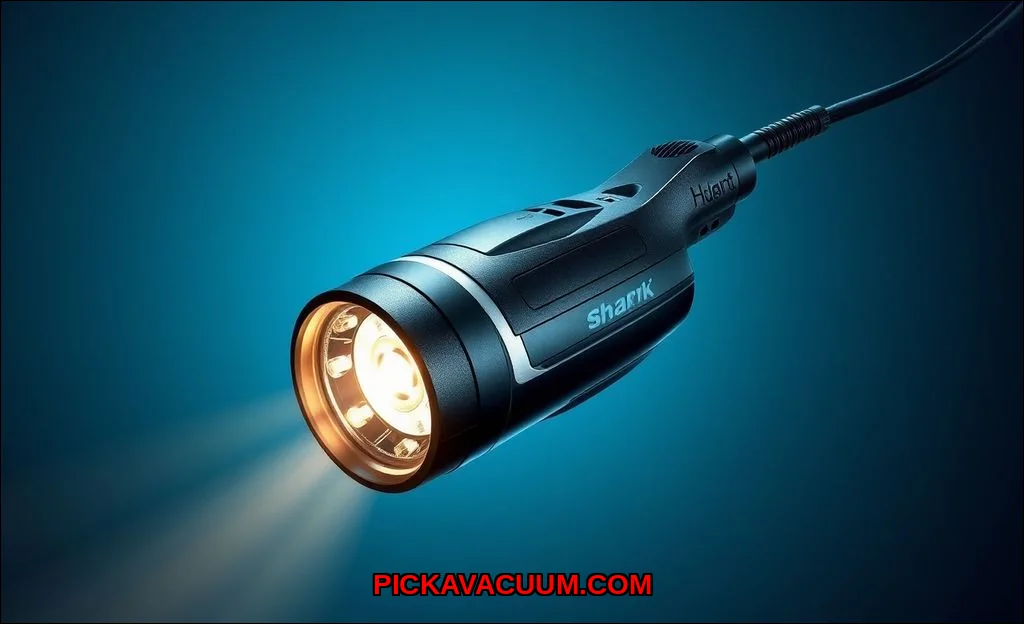 Clean vector illustration of shark nv510 powerhead