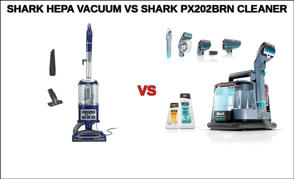 Shark hepa vacuum vs shark px202brn cleaner comparison