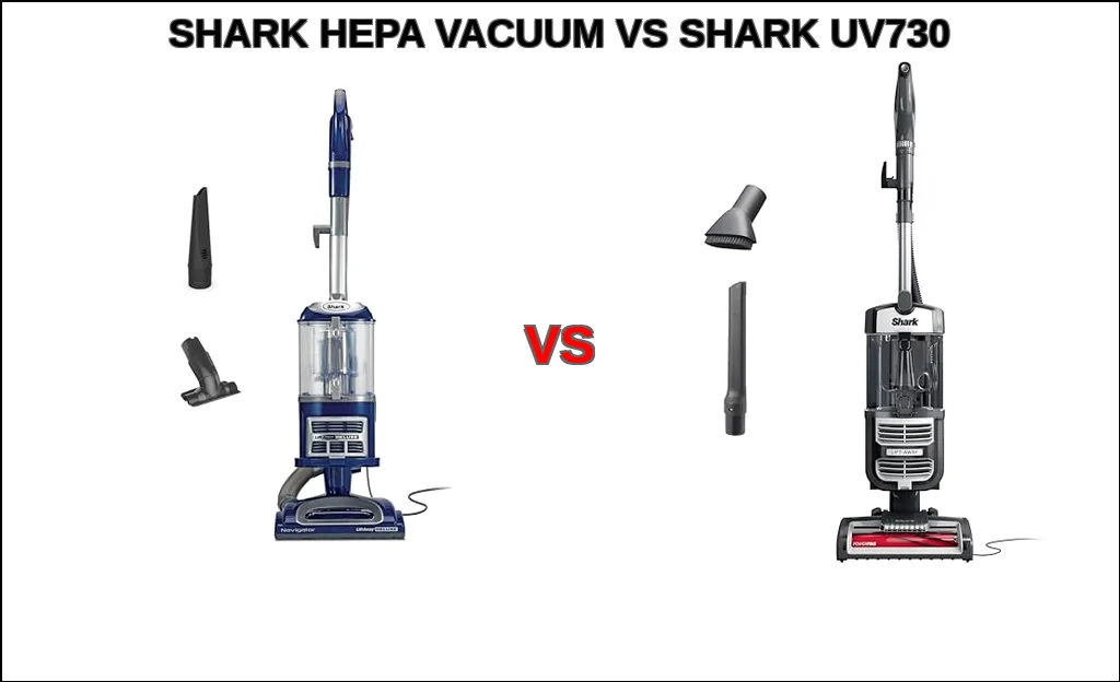Shark hepa vacuum vs shark uv730 comparison