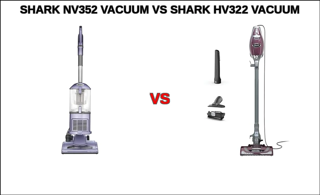 Shark nv352 vacuum vs shark hv322 vacuum comparison