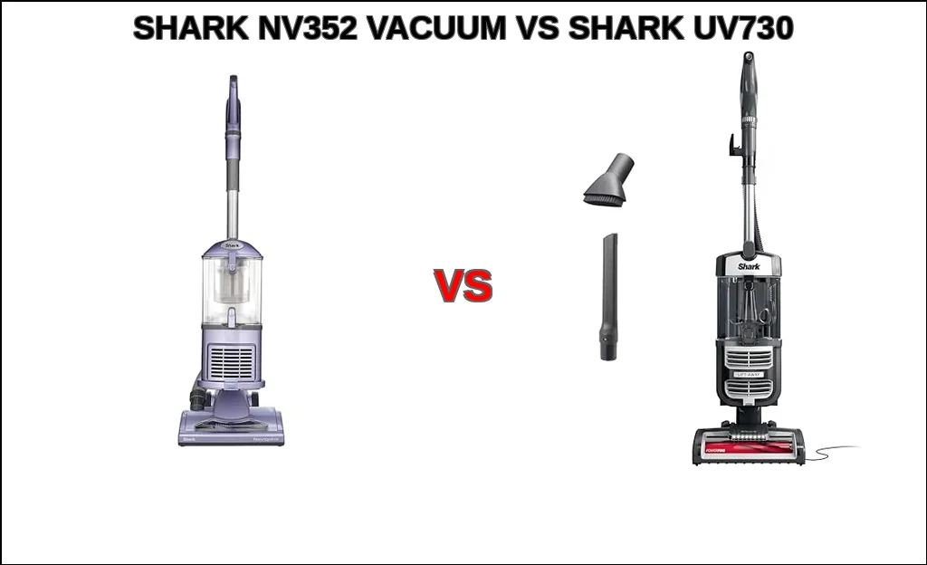 Shark nv352 vacuum vs shark uv730 comparison
