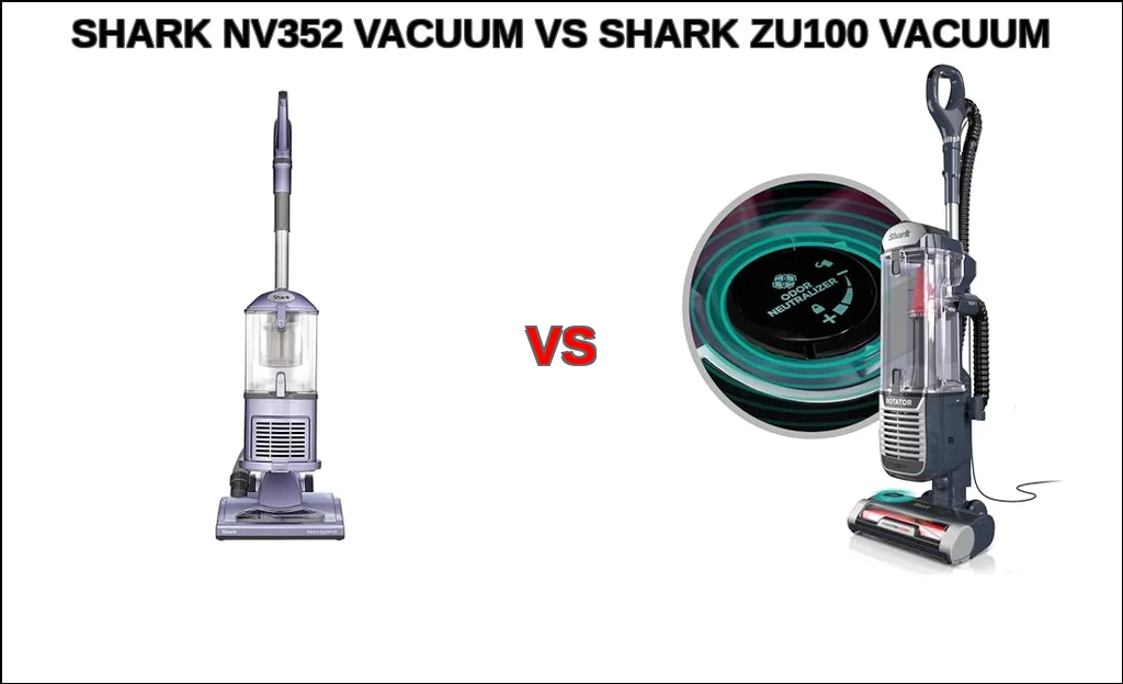 Shark nv352 vacuum vs shark zu100 vacuum comparison