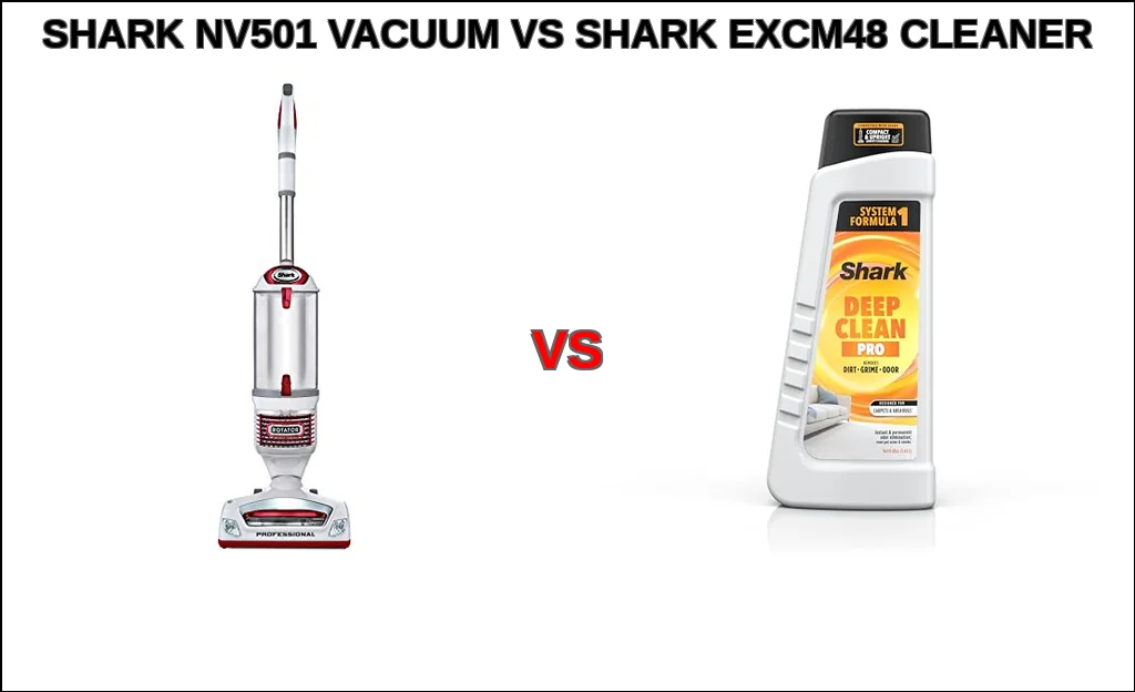 Shark nv501 vacuum vs shark excm48 cleaner comparison