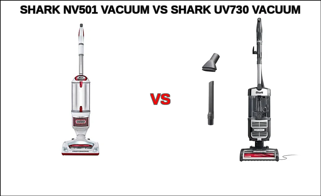 Shark nv501 vacuum vs shark uv730 vacuum comparison